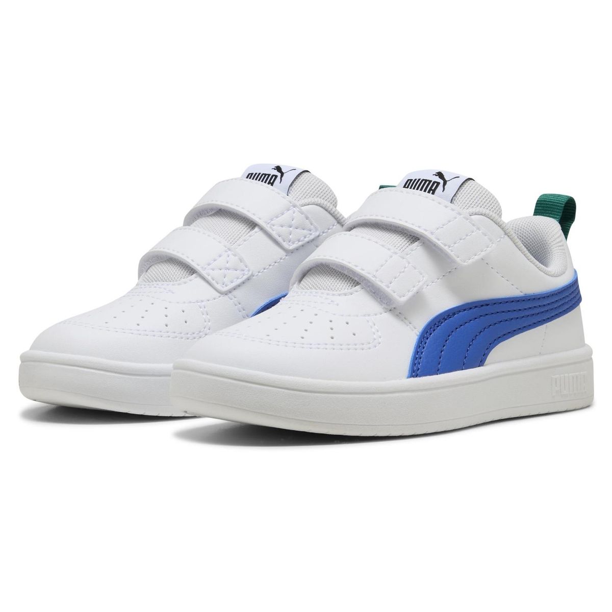 PUMA - Rickie V Zapatilla Urbana Niño Blanco (28 a 35) Puma
