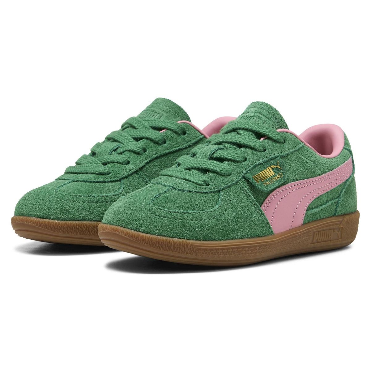 PUMA - Palermo Ps Zapatilla Urbana Niña Verde (28 a 35) Puma