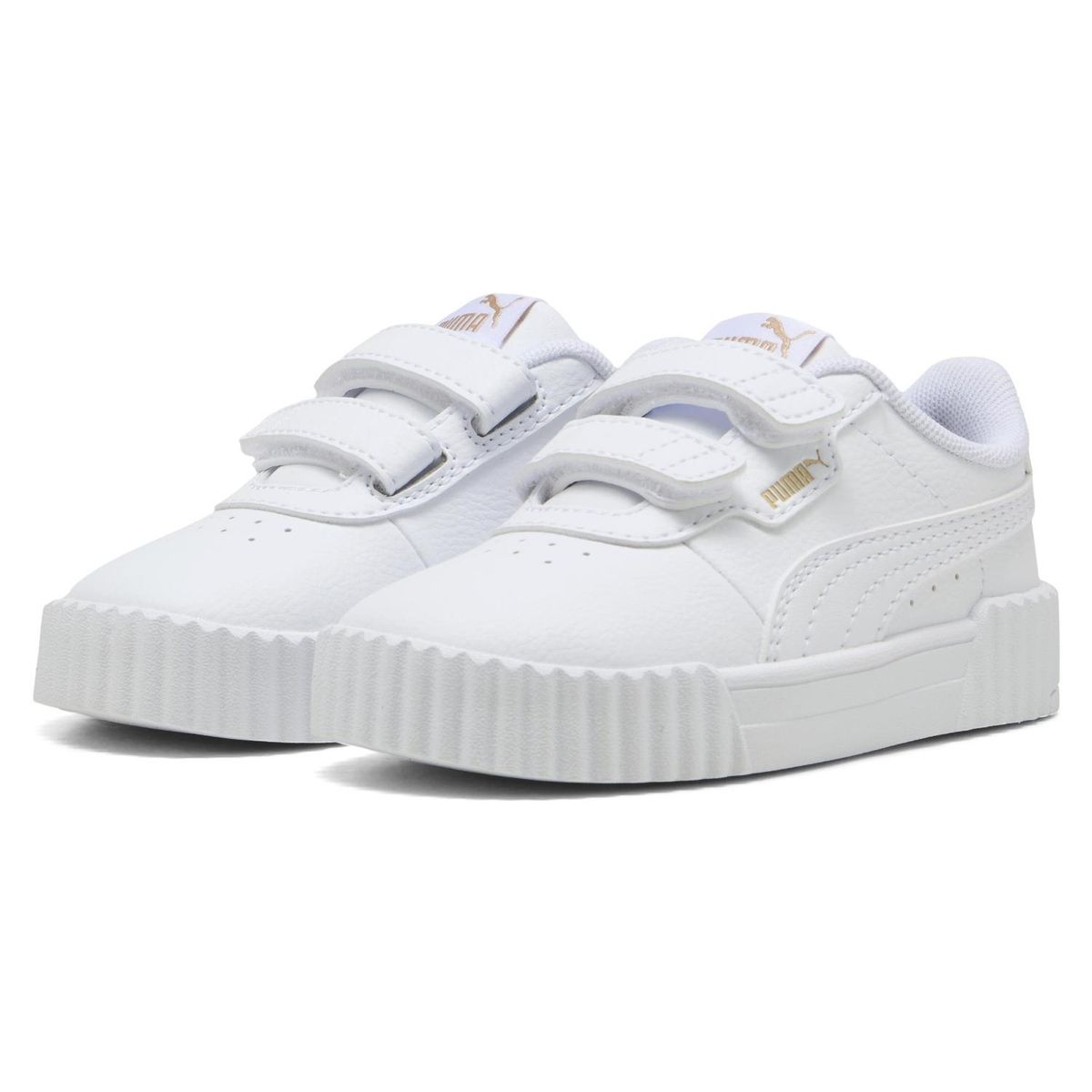 PUMA - Carina 3.0 V Inf Zapatilla Urbana Niña Blanco (20 a 27) Puma
