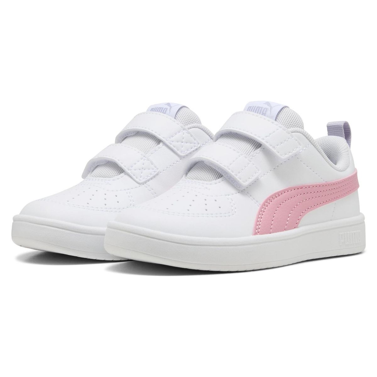 PUMA - Puma Rickie V Ps Zapatilla Urbana Niña Blanco (28 a 35) Puma