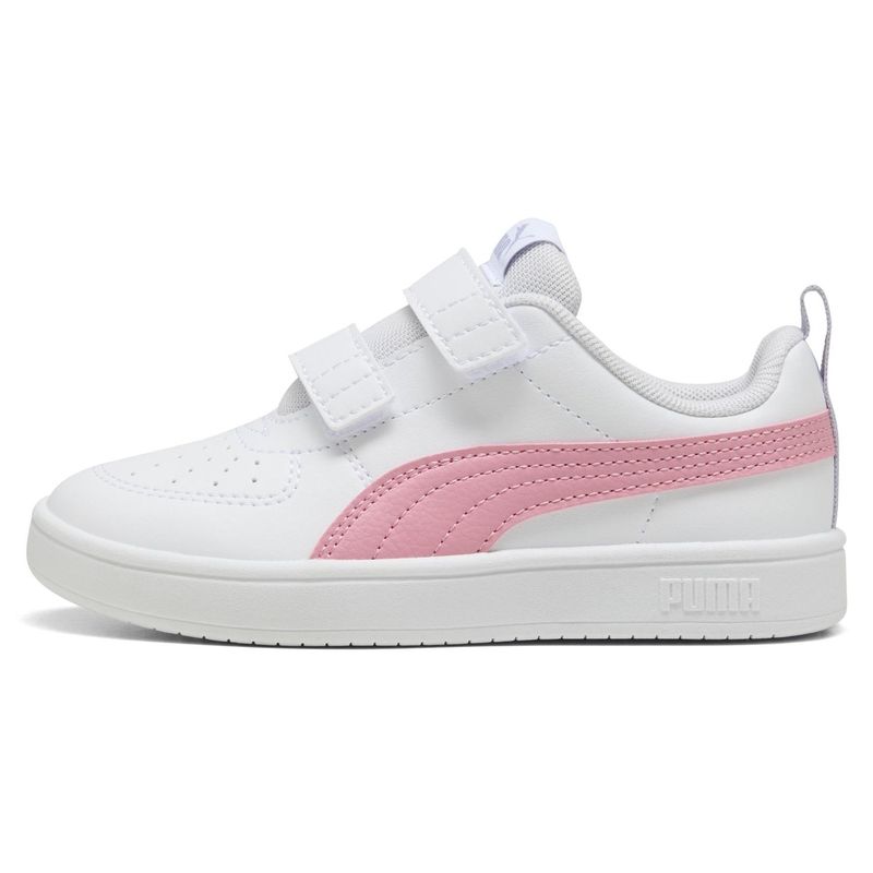 PUMA - Puma Rickie V Ps Zapatilla Urbana Niña Blanco (28 a 35) Puma
