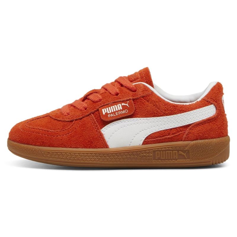 PUMA - Palermo Ps Zapatilla Urbana Niño Rojo (28 a 35) Puma