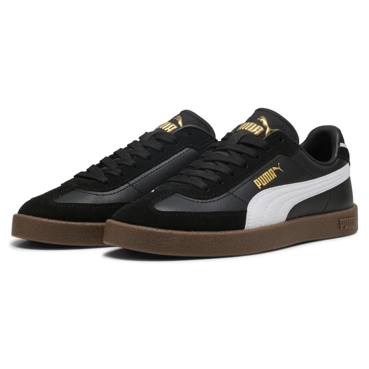 PUMA - Puma Club II Era Jr Zapatilla Urbana Niño Negro (35.5 a 38) Puma
