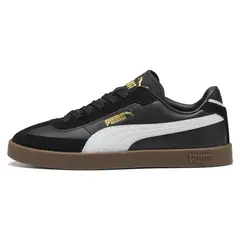 PUMA - Club II Era Jr Zapatilla Urbana Niño Negro (35.5 a 38)
