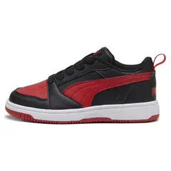 PUMA - Rebound V6 Lo Ac Ps Zapatilla Urbana Niño Negro (28 a 35)
