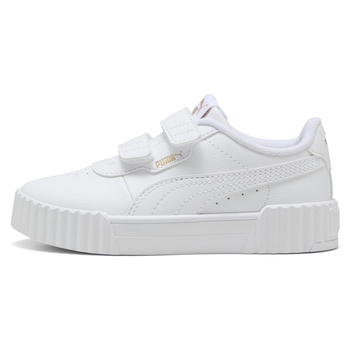 PUMA - Carina 3.0 V PS Zapatilla Urbana Niña Blanco (28 a 35) Puma