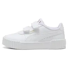 PUMA - Carina 3.0 V PS Zapatilla Urbana Niña Blanco (28 a 35)