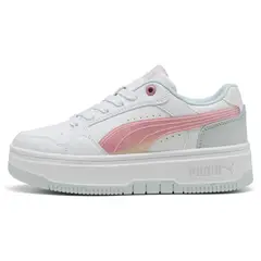 PUMA - Rebound Femme Space Belle Jr Zapatilla Urbana Niña Blanco (35.5 a 38)