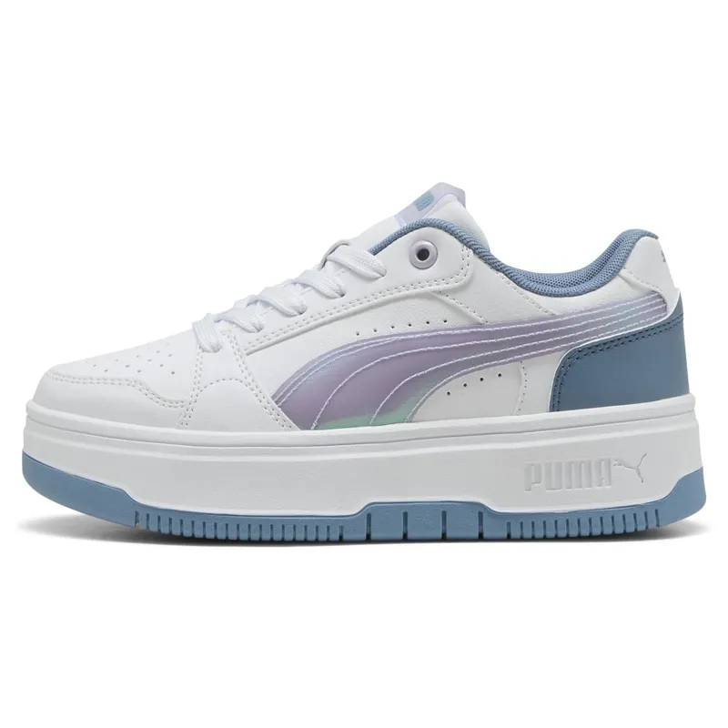 PUMA - Rebound Femme Space Belle Jr Zapatilla Urbana Niña Blanco (35.5 a 38) Puma