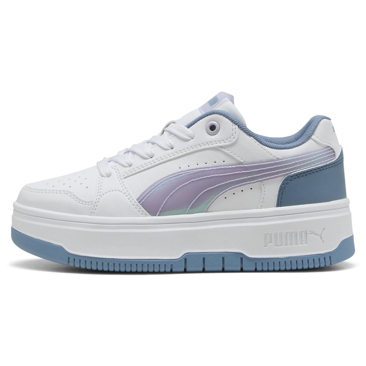 PUMA - Rebound Femme Space Belle Jr Zapatilla Urbana Niña Blanco (35.5 a 38) Puma