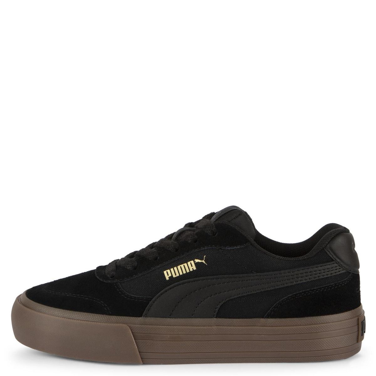 PUMA - Cc Vulc Cv Jr Zapatilla Urbana Niño Negro (35.5 a 39) Puma