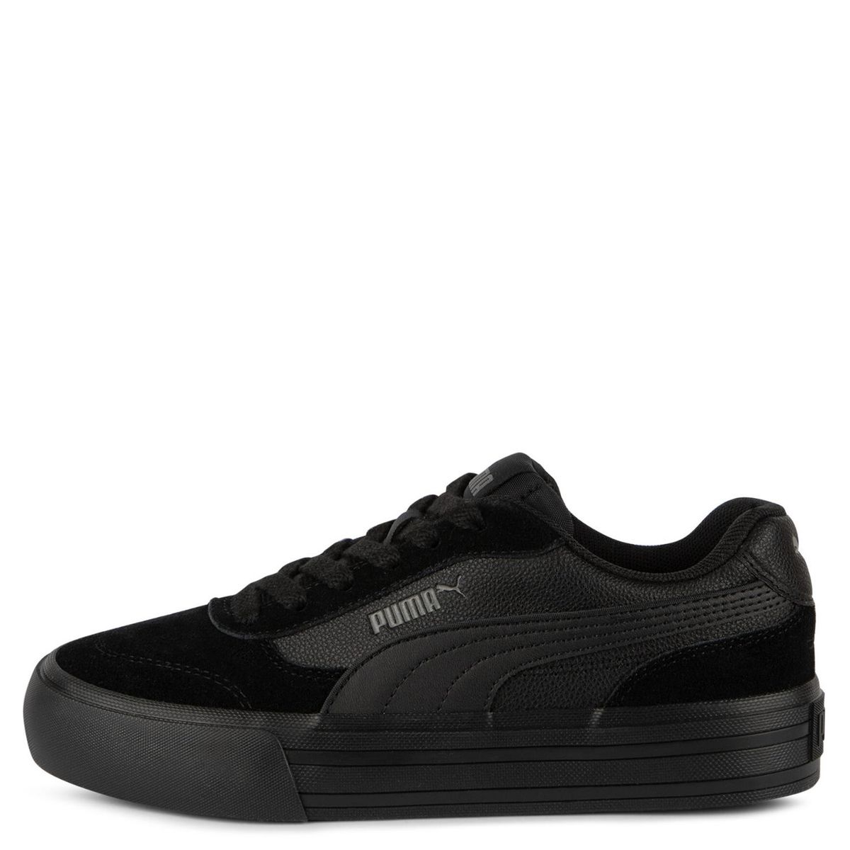 PUMA - Cc Vulc Jr Zapatilla Urbana Niño Negro (35.5 a 39) Puma