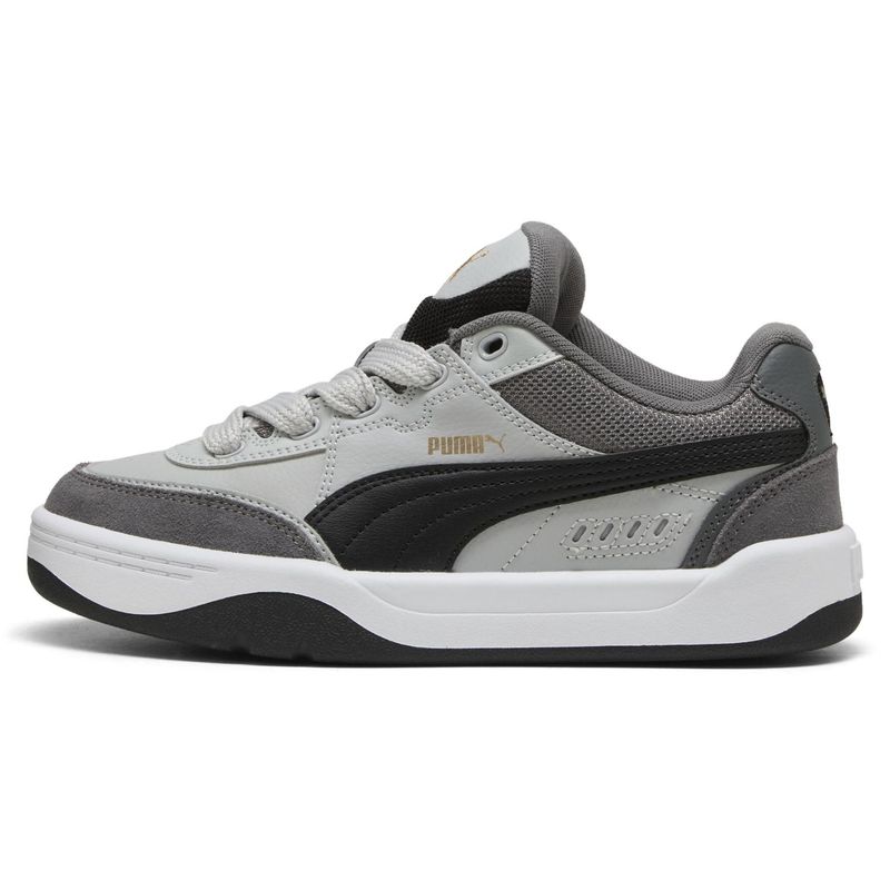 PUMA - Park Lifestyle Sk8 Jr Zapatilla Urbana Niño Gris (35.5 a 38) Puma