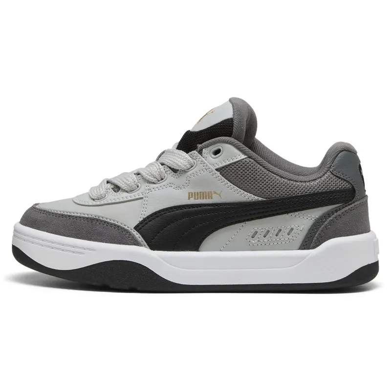 PUMA - Park Lifestyle Sk8 Jr Zapatilla Urbana Niño Gris (35.5 a 38) Puma