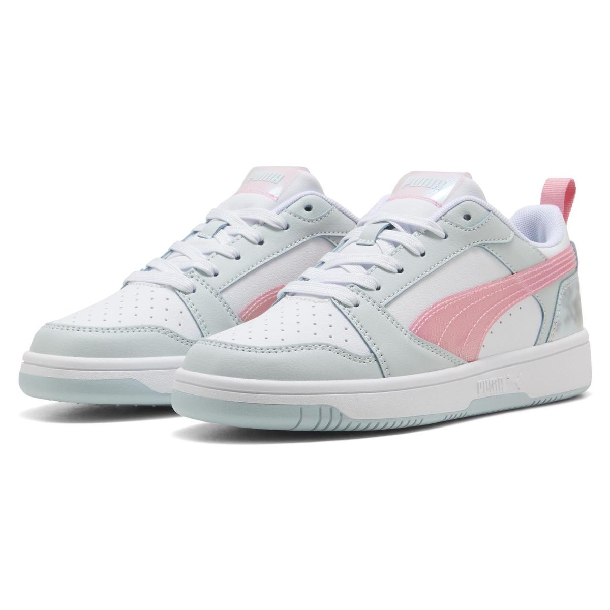 PUMA - Puma Rebound V6 Lo Space Belle Jr Zapatilla Urbana Niña Multicolor (35.5 a 38) Puma