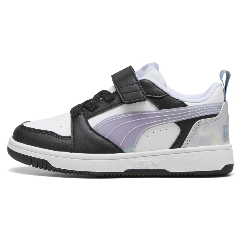 PUMA - Puma Rebound V6 Lo Space Belle Ac+ Ps Zapatilla Urbana Niña Multicolor (28 a 35) Puma