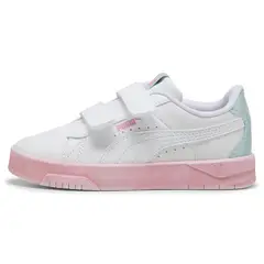 PUMA - Jada Classic Space Belle V Ps Zapatilla Urbana Niña Blanco (28 a 35)