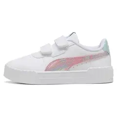 PUMA - Carina 3.0 Space Belle V Ps Zapatilla Urbana Niña Blanco (28 a 35)