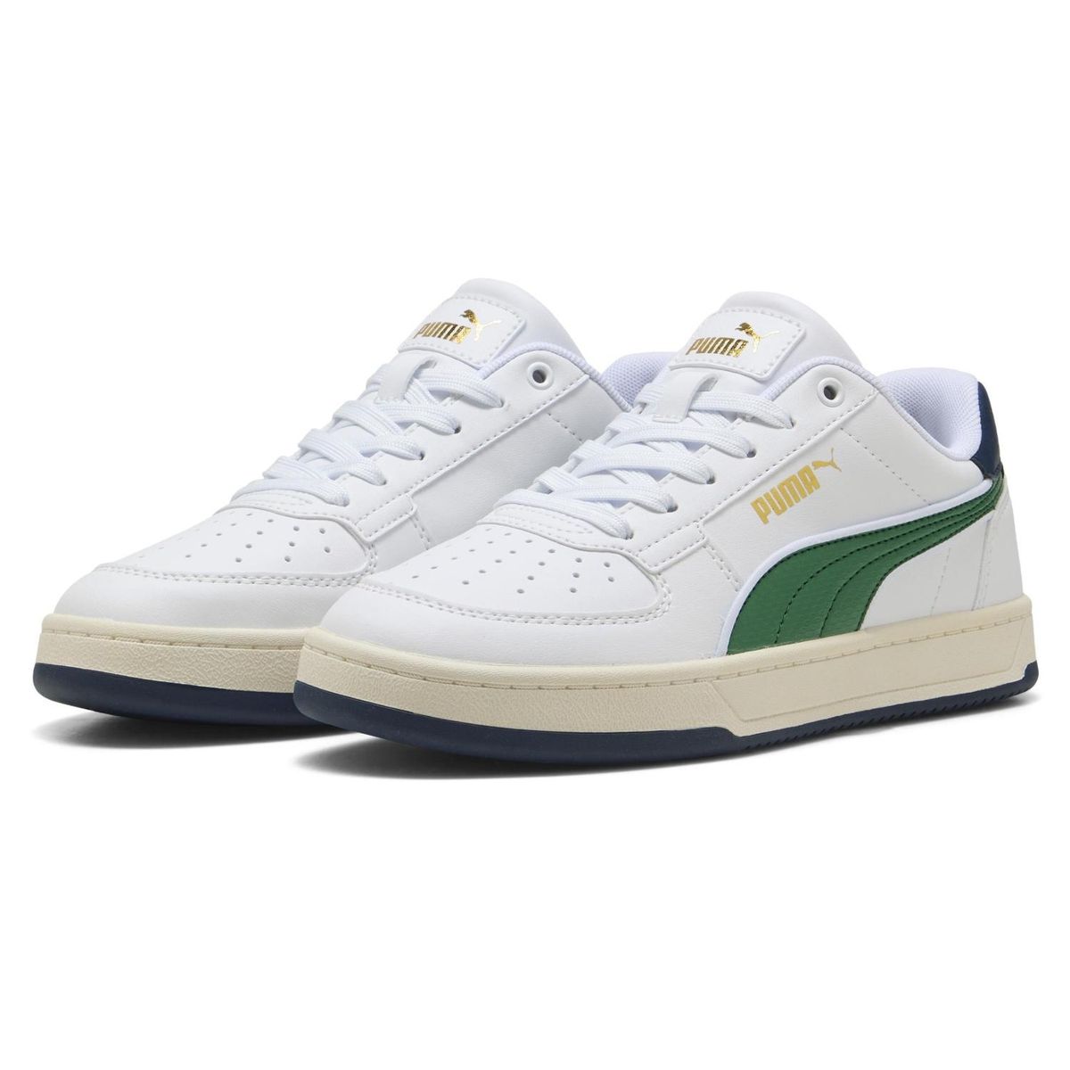 PUMA - Puma Caven 2.0 Retro Jr Zapatilla Urbana Niño Blanco (35.5 a 39) Puma