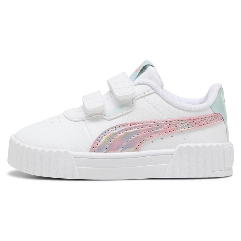 PUMA - Carina 3.0 Space Belle V Inf Zapatilla Urbana Niña Blanco (20 a 27) Puma