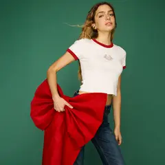 LEVIS - Polera Manga Corta Algodón Mujer