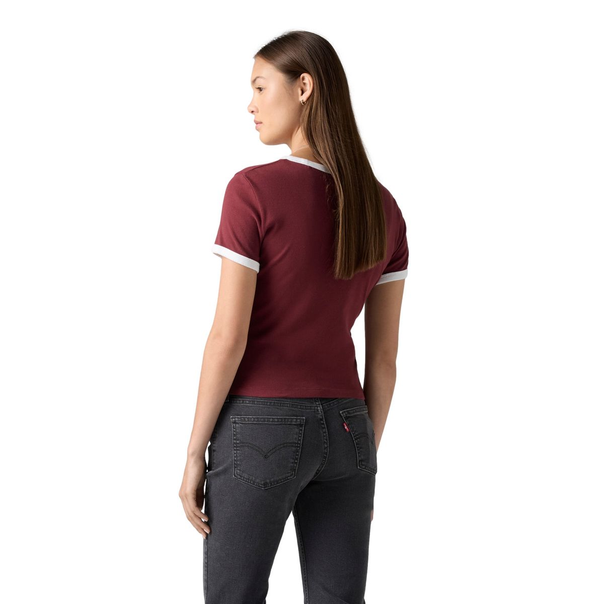 LEVIS - Polera Manga Corta Algodón Mujer Levis