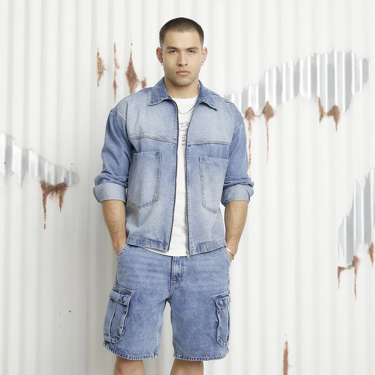 AMERICANINO - Chaqueta Denim Hombre Americanino