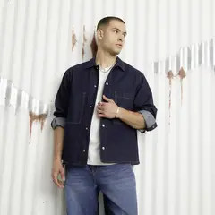 AMERICANINO - Chaqueta Sobre Camis Hombre