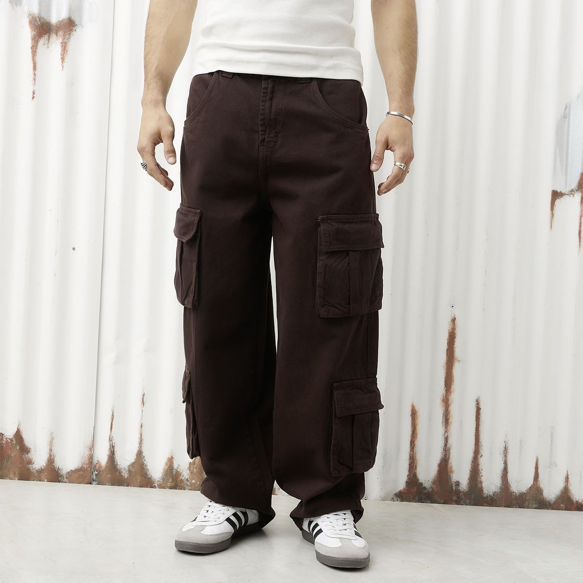 AMERICANINO - Jeans Balloon Cargo Hombre Americanino