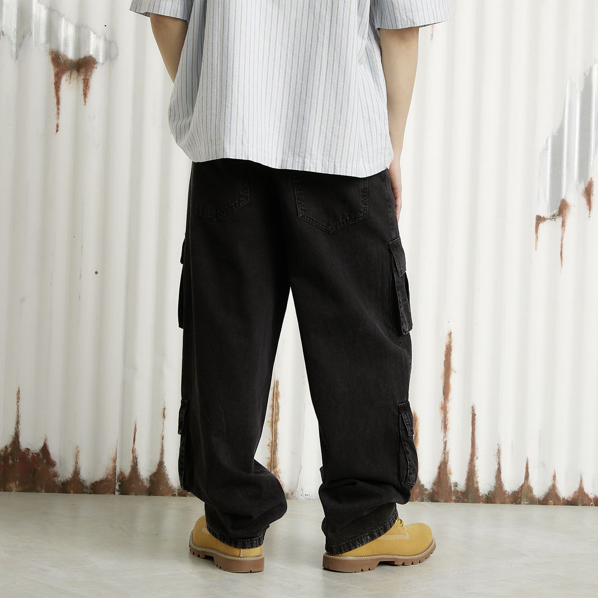 AMERICANINO - Jeans Balloon Cargo Hombre Americanino