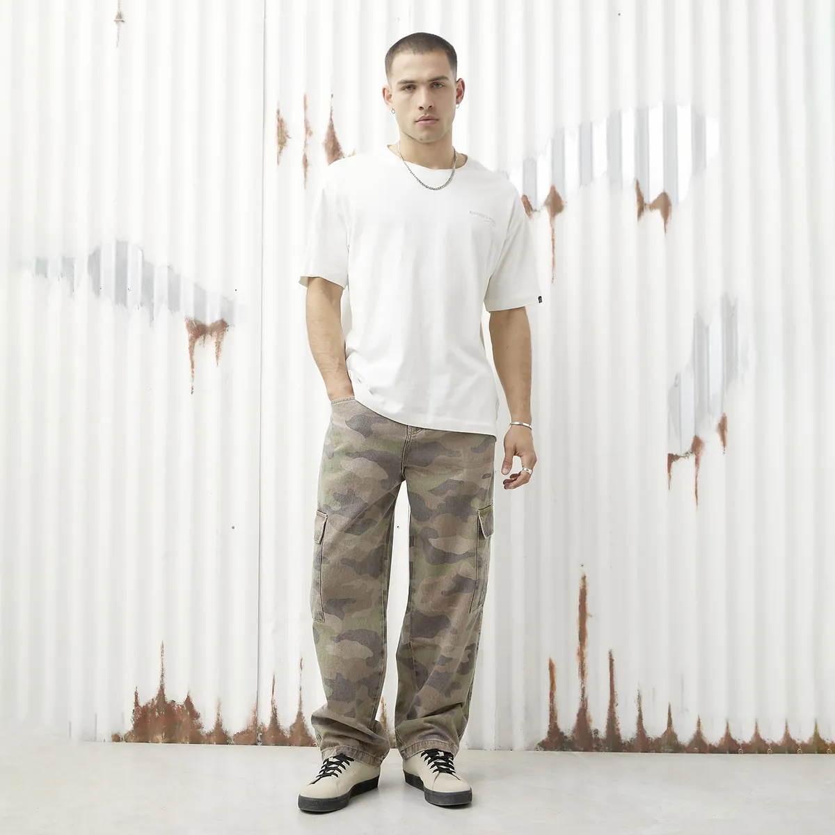 AMERICANINO - Jeans Baggy Hombre Americanino