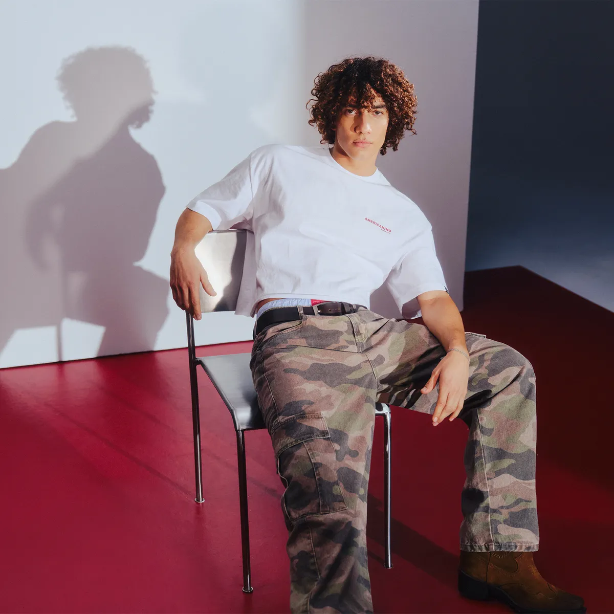 AMERICANINO - Jeans Baggy Hombre Americanino