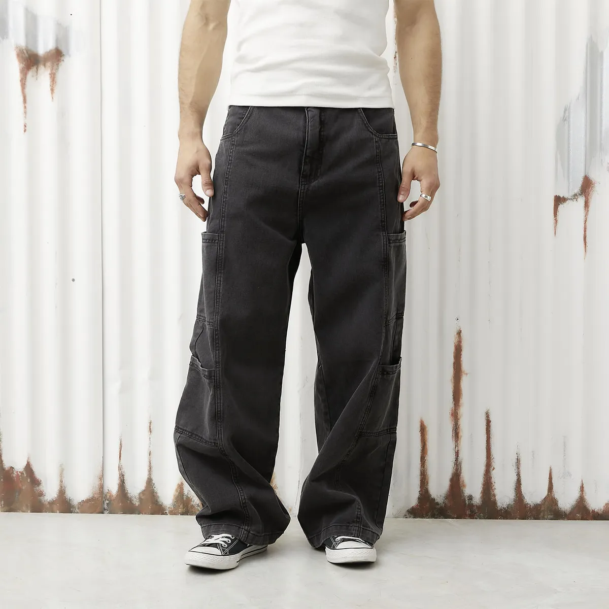 AMERICANINO - Jeans Baggy Hombre Americanino