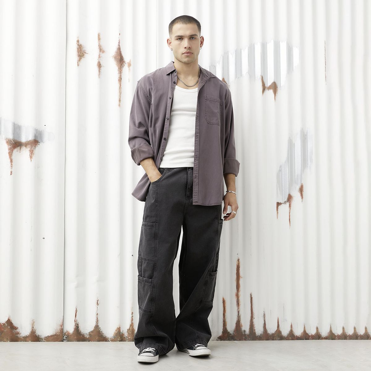 AMERICANINO - Jeans Baggy Hombre Americanino