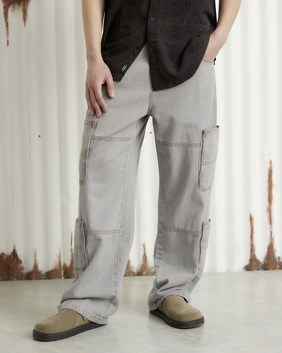 Jeans Cargo Hombre Americanino Americanino Chile