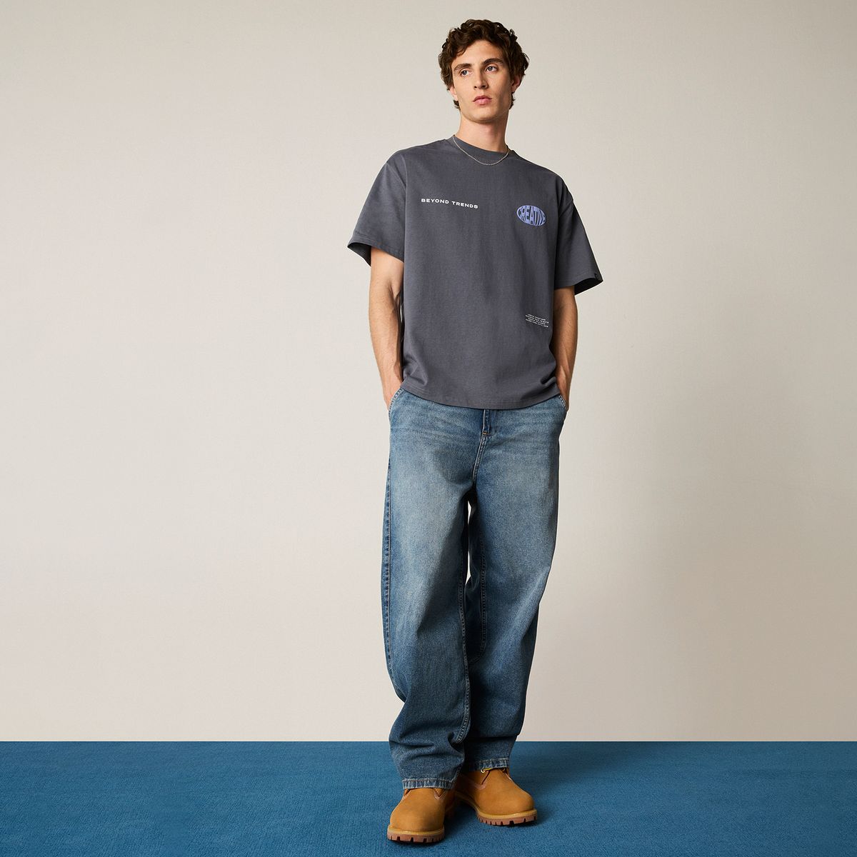 AMERICANINO - Jeans Baggy Hombre Americanino