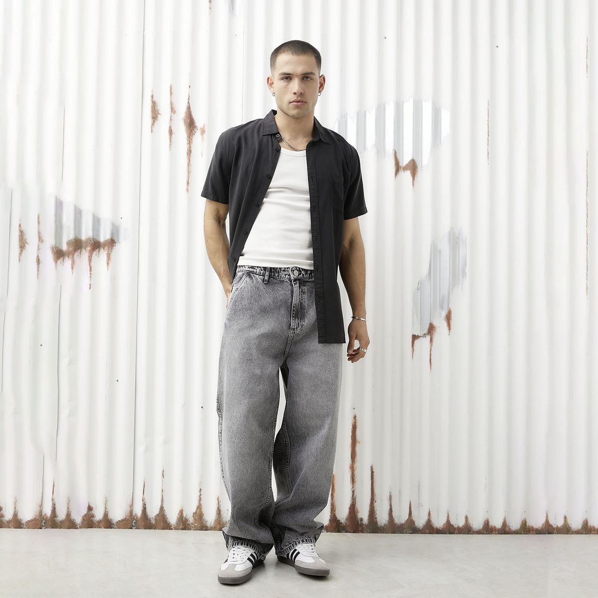 AMERICANINO - Jeans Baggy Hombre Americanino