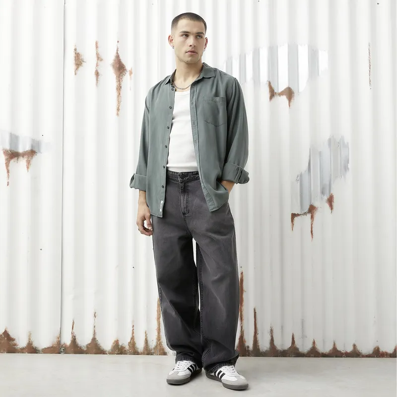 AMERICANINO - Jeans Baggy Hombre Americanino