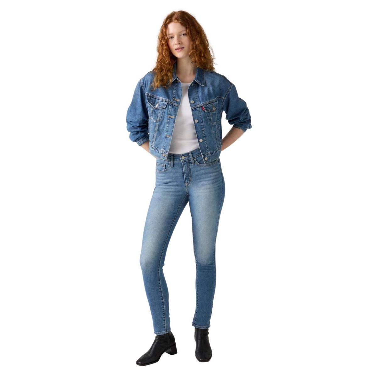 LEVIS - Jeans Skinny Tiro Medio Mujer Levis