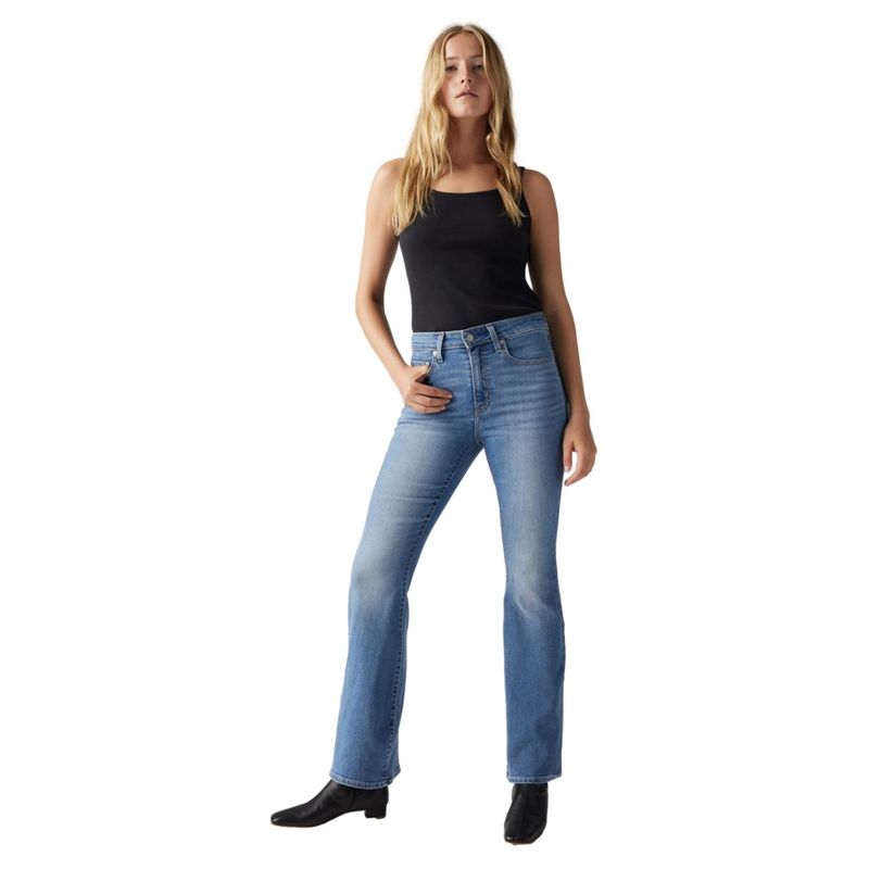 LEVIS - Jeans Boot Cut Tiro Alto  Mujer Levis