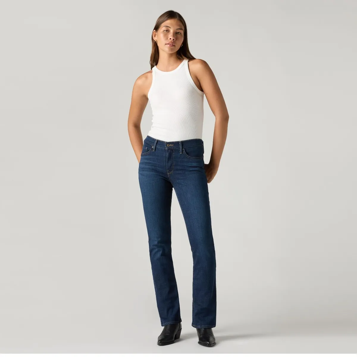 LEVIS - Jeans Mujer 315 Shaping Flare Azul Oscuro Levis
