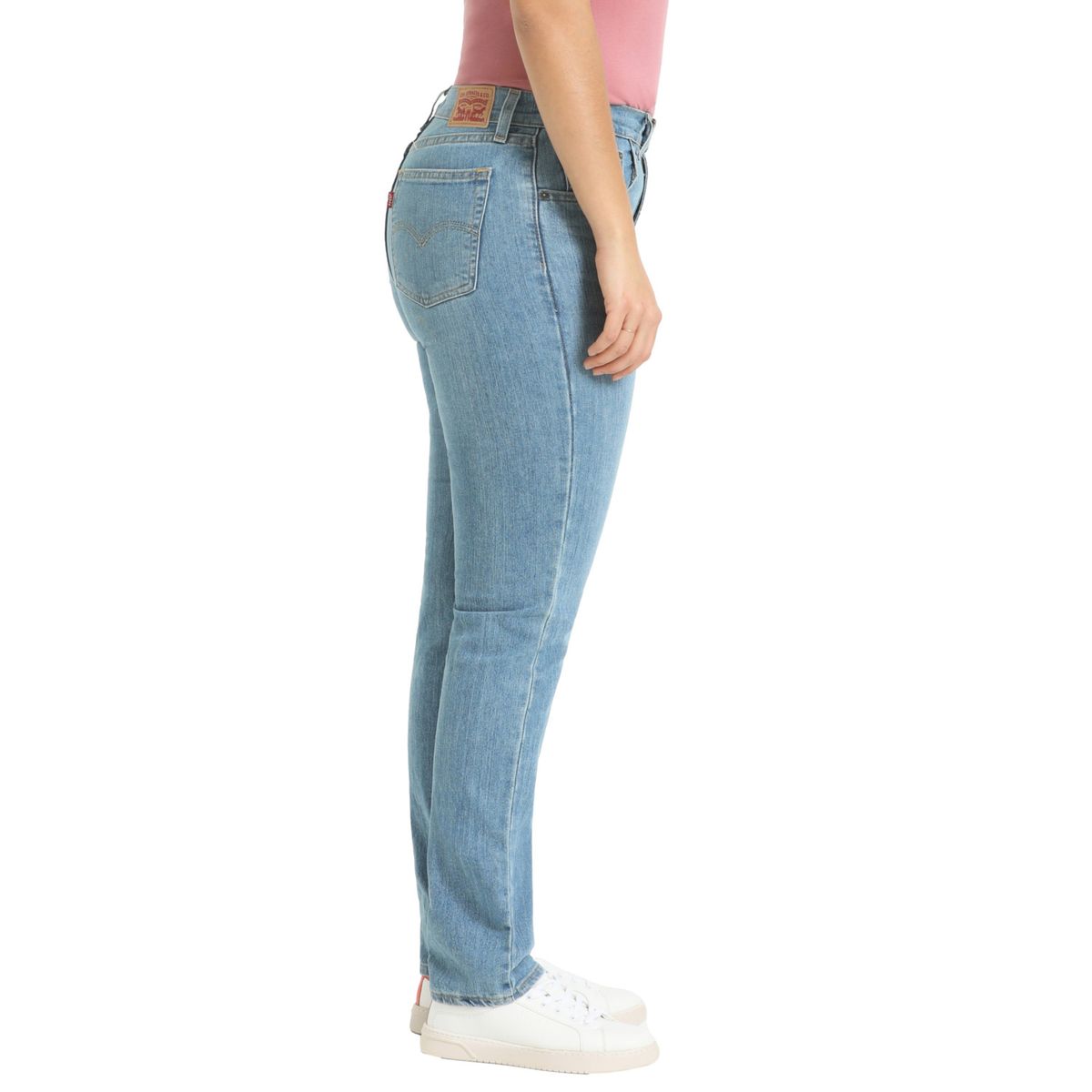 LEVIS - Jeans Straight Tiro Alto  Mujer Levis