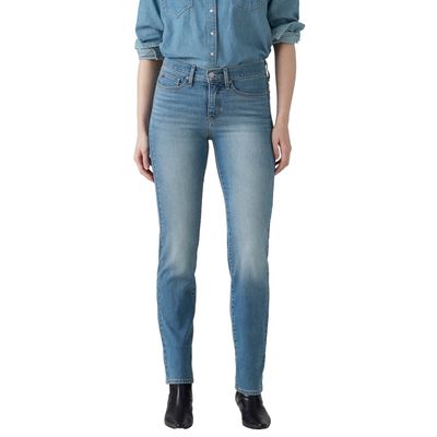 Imagen 2 del producto Jeans Straight Tiro Medio Mujer