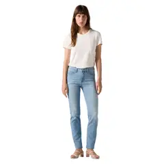 LEVIS - Jeans Slim Fit Tiro Medio Mujer