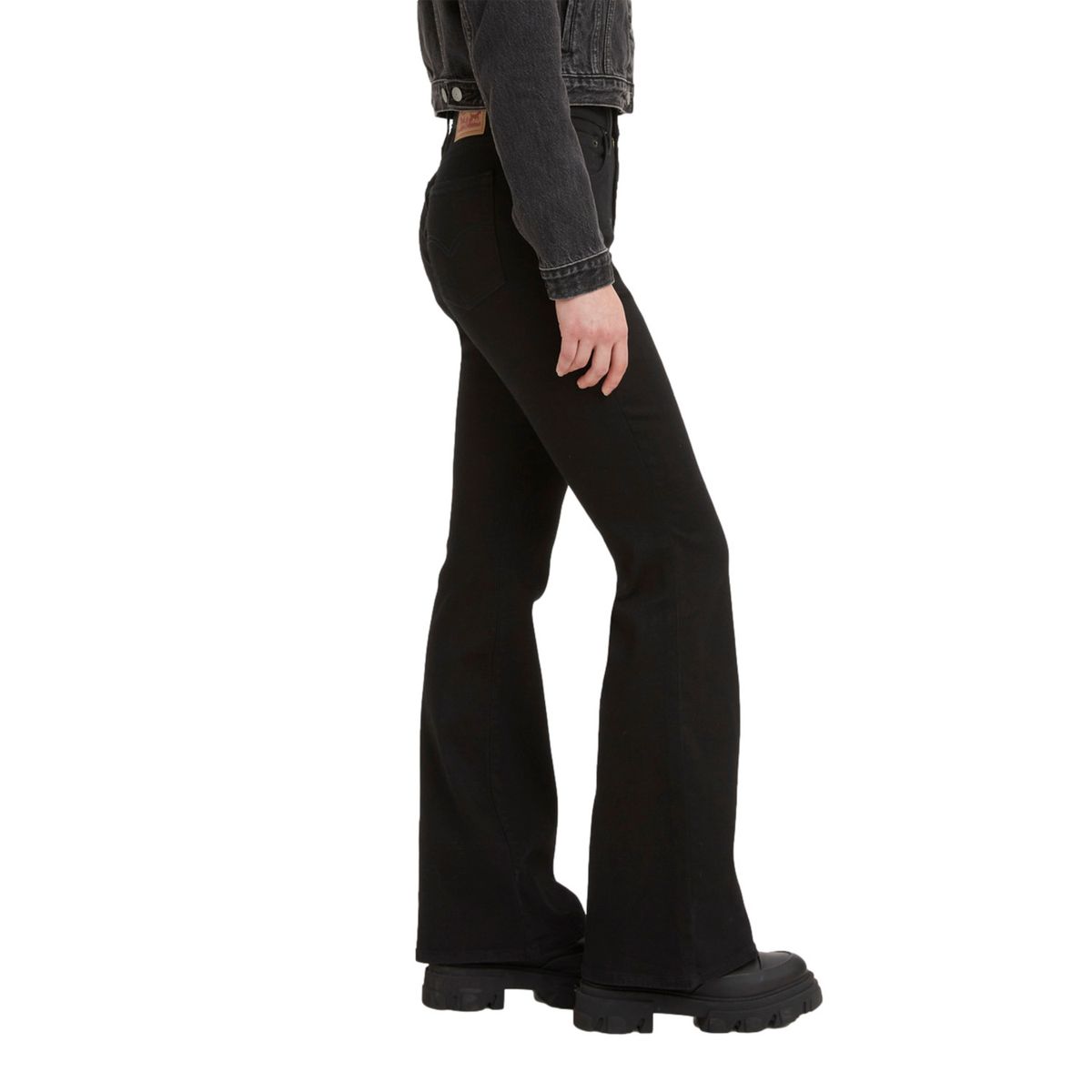 LEVIS - Jeans Mujer 726 High Rise Flare Negro Levis
