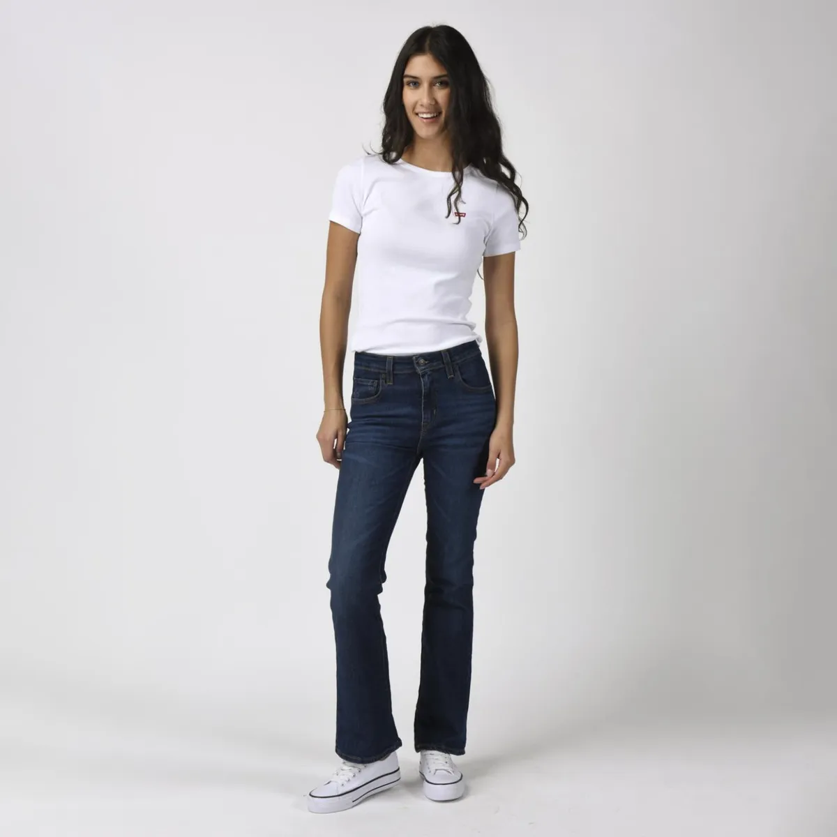 LEVIS - Jeans Boot Cut Tiro Alto  Mujer Levis