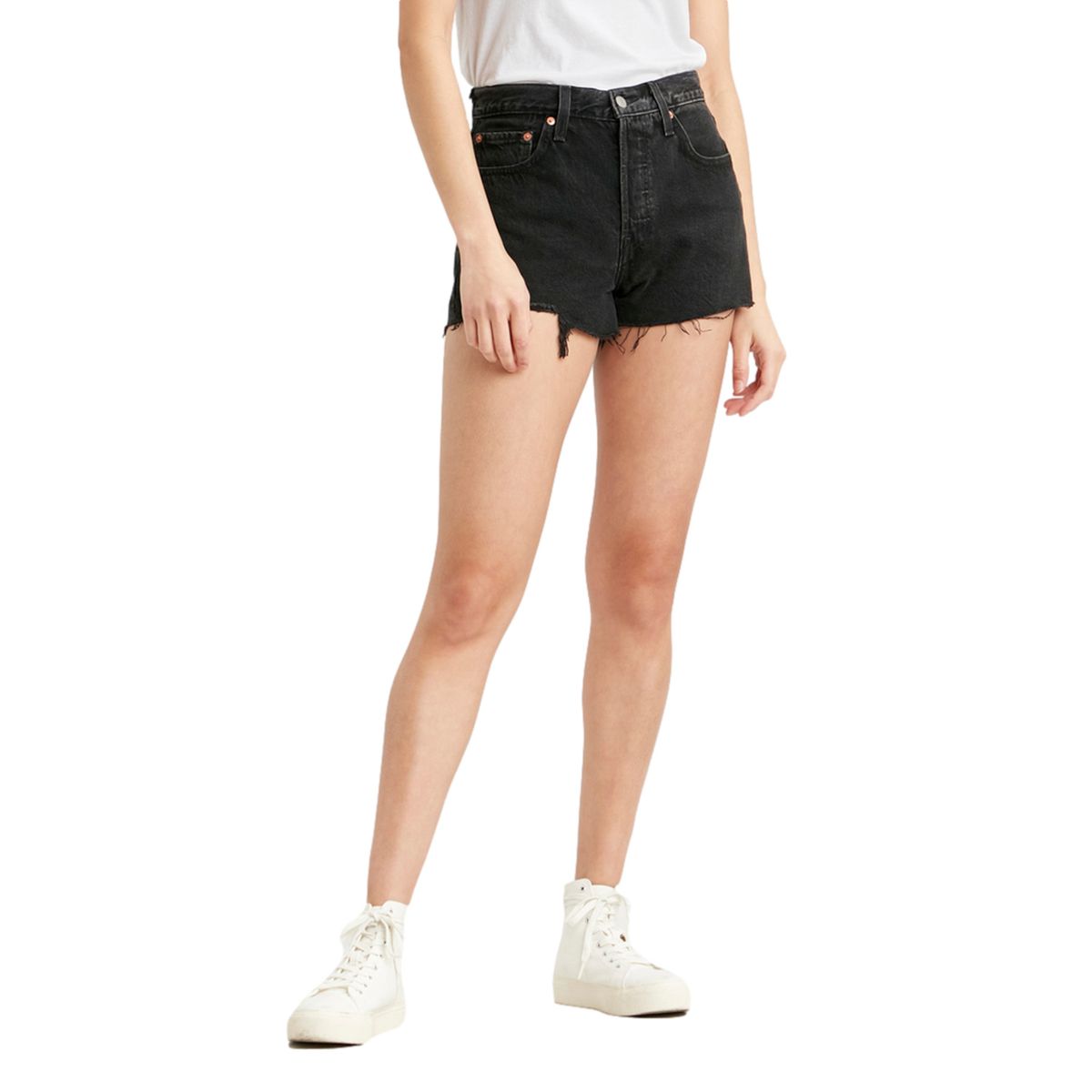 LEVIS - Short Regular Fit Tiro Alto  Mujer Levis