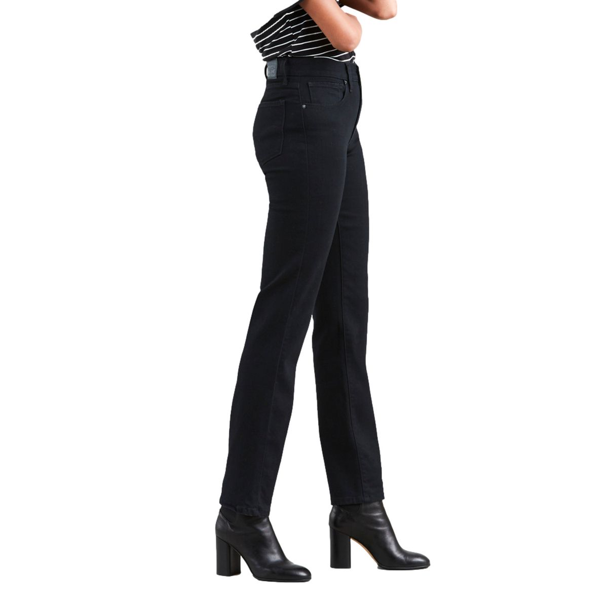 LEVIS - Jeans Straight Tiro Alto  Mujer Levis