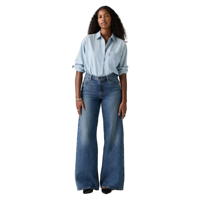LEVIS - Jeans Baggy Tiro Medio Mujer Levis