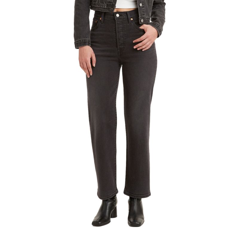 LEVIS - Jeans Straight Tiro Súper Alto Mujer Levis